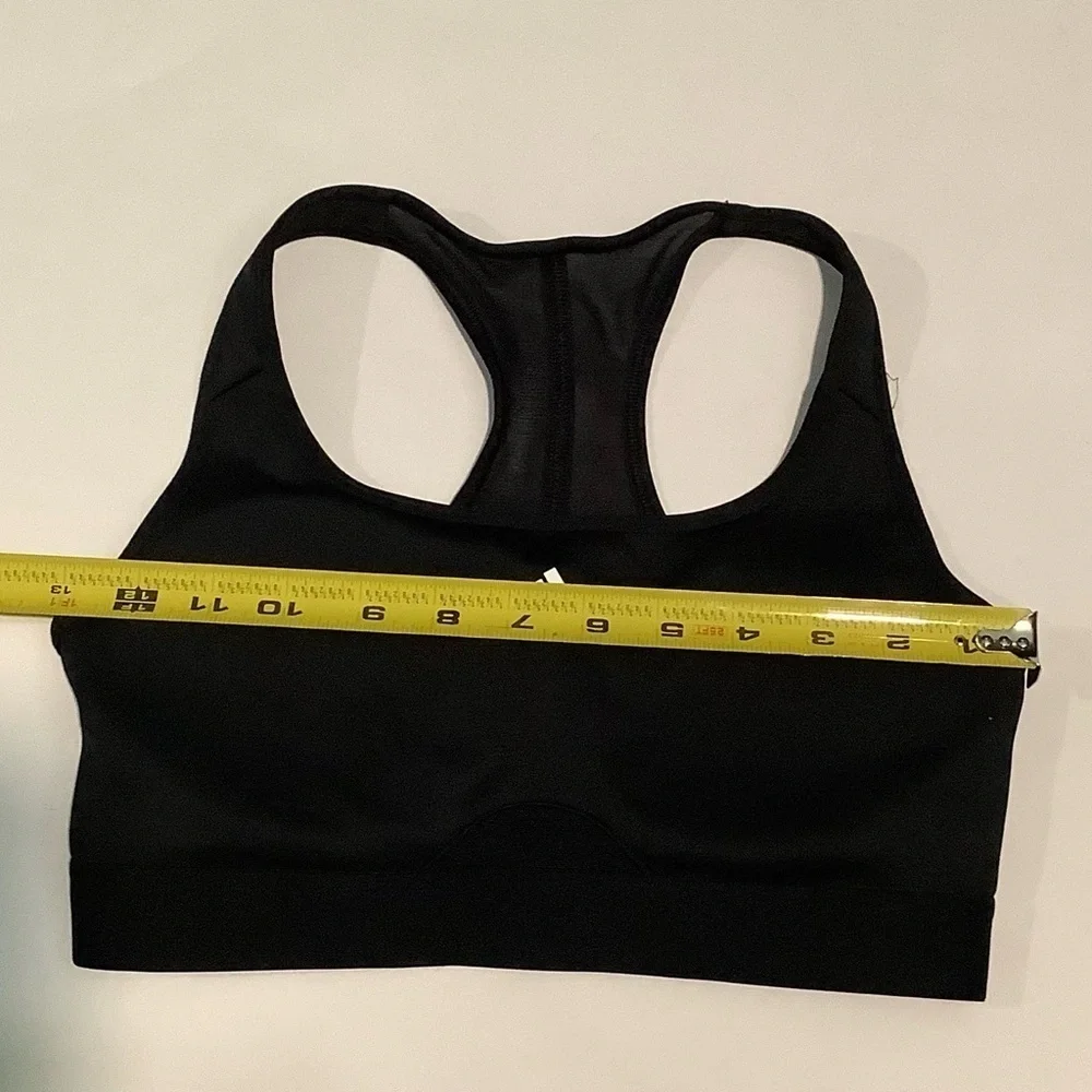 Adidas Women's Black Racerback Sport Bra Sz S